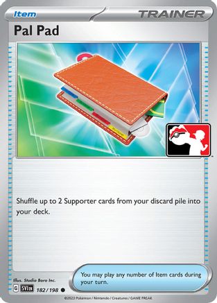 Pal Pad 182 - Holofoil Prize Pack Series Cards
