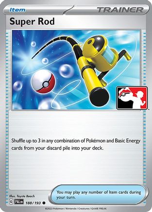 Super Rod 188/193 - Holofoil Prize Pack Series Cards