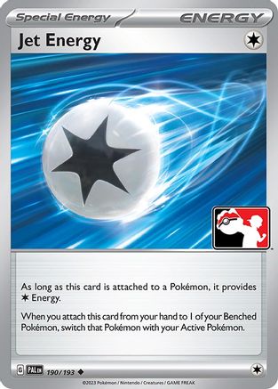 Jet Energy 190/193 - Holofoil Prize Pack Series Cards