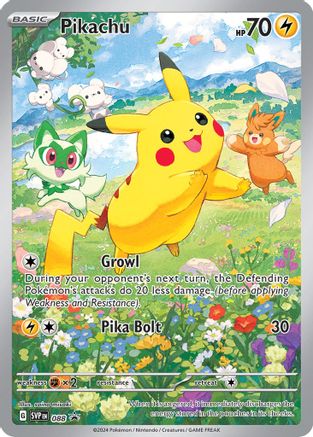 Pikachu 088 - Holofoil SV Scarlet & Violet Promo Cards