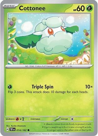 Cottonee 014/162 Temporal Forces