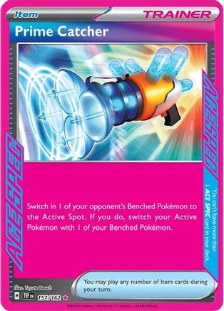 Prime Catcher 157/162 - Holofoil SV05 Temporal Forces