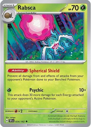 Rabsca 024/162 - Reverse Holofoil Temporal Forces