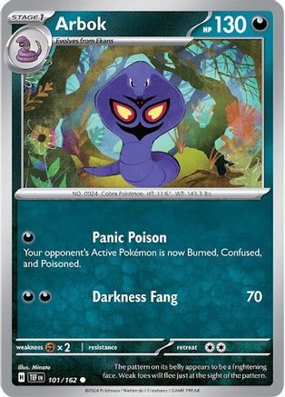 Arbok 101/162 Temporal Forces