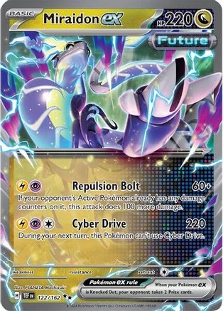 Miraidon ex 122/162 - Holofoil SV05 Temporal Forces