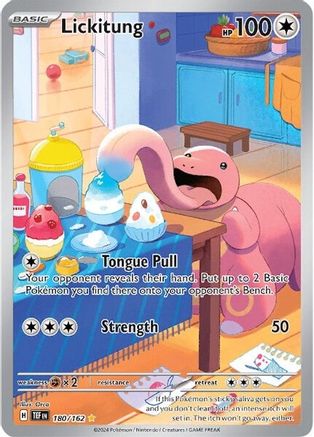 Lickitung 180/162 - Holofoil Temporal Forces
