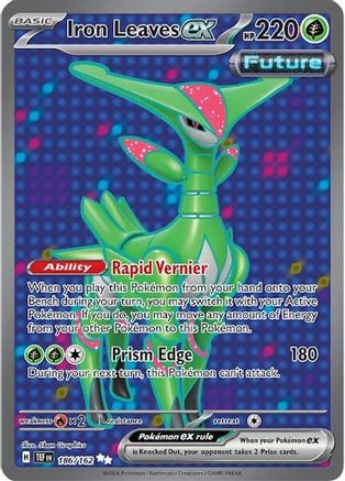 Iron Leaves ex 186/162 - Holofoil Temporal Forces