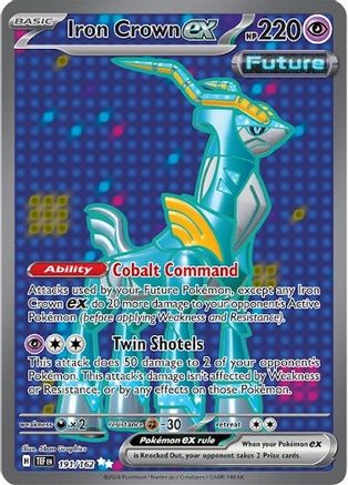 Iron Crown ex 191/162 - Holofoil Temporal Forces