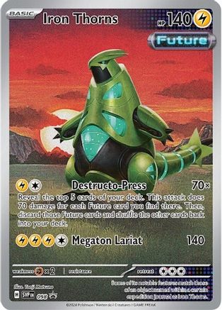 Iron Thorns 098 - Holofoil SV Scarlet & Violet Promo Cards