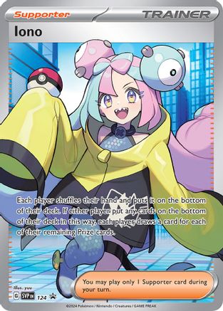 Iono 124 - Holofoil SV Scarlet & Violet Promo Cards