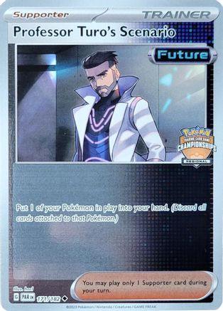 Professor Turo's Scenario (Regional Championship) - Reverse Holofoil League & Championship Cards