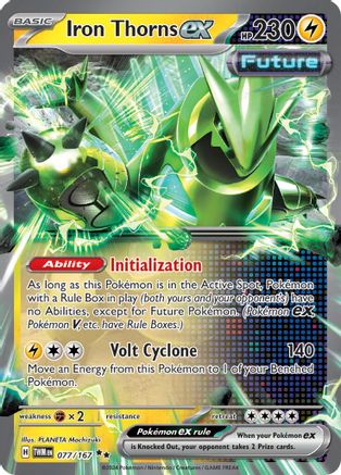Iron Thorns ex 077/167 - Holofoil Twilight Masquerade