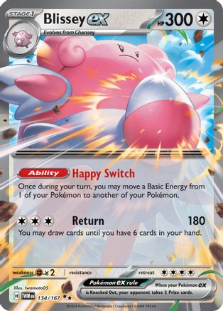 Blissey ex 134/167 - Holofoil Twilight Masquerade