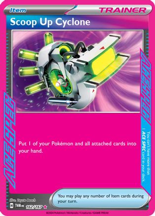 Scoop Up Cyclone 162/167 - Holofoil Twilight Masquerade