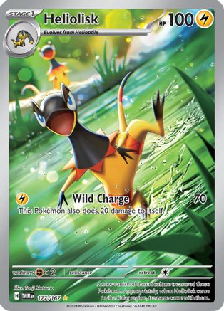 Heliolisk 177/167 - Holofoil SV06 Twilight Masquerade