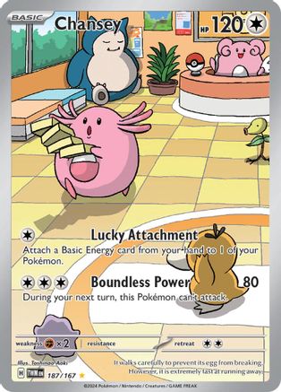 Chansey 187/167 - Holofoil Twilight Masquerade