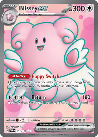 Blissey ex 201/167 - Holofoil Twilight Masquerade