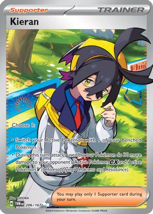 Kieran 206/167 - Holofoil Twilight Masquerade