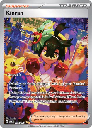 Kieran 218/167 - Holofoil Twilight Masquerade