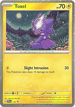 Toxel 119 - Holofoil SV Scarlet & Violet Promo Cards
