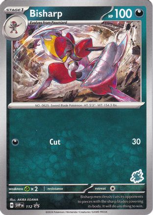 Bisharp - Darkrai Deck 112 Battle Academy 2024