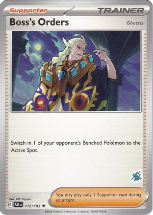 Boss's Orders - Darkrai Deck 172/193 Battle Academy 2024