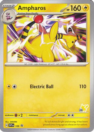Ampharos - Pikachu 28 109 Battle Academy 2024
