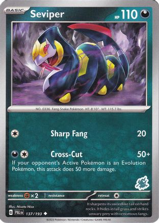 Seviper - Darkrai Deck 137 Battle Academy 2024