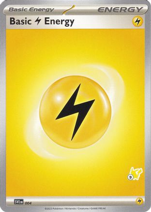 Basic Lightning Energy - Pikachu 9 004 Battle Academy 2024