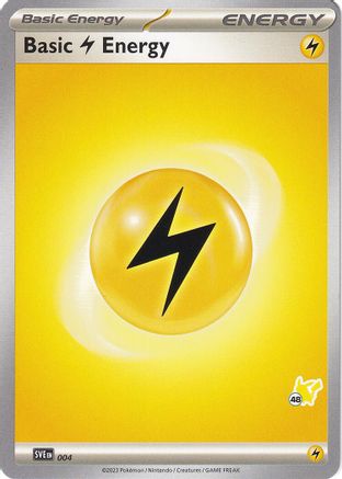 Basic Lightning Energy 004 Battle Academy 2024