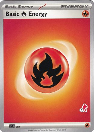 Basic Fire Energy - Armarouge 5 002 Battle Academy 2024