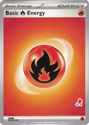 Basic Fire Energy - Armarouge 8 002 Battle Academy 2024