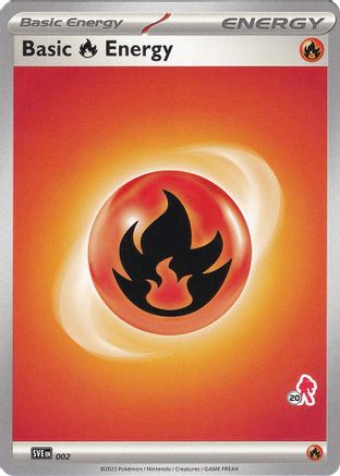 Basic Fire Energy 002 Battle Academy 2024