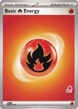 Basic Fire Energy 002 Battle Academy 2024