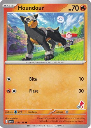 Houndour - Armarouge 39 033 Battle Academy 2024