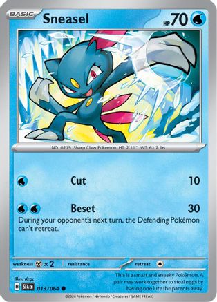 Sneasel 013/064 Shrouded Fable