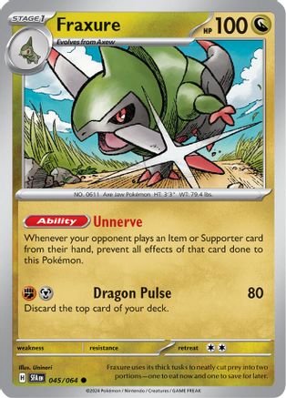 Fraxure 045/064 - Reverse Holofoil Shrouded Fable