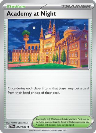 Academy at Night 054/064 - Reverse Holofoil Shrouded Fable
