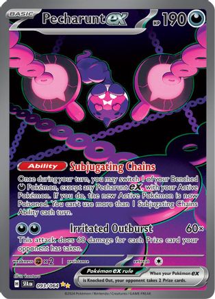 Pecharunt ex 093/064 - Holofoil Shrouded Fable