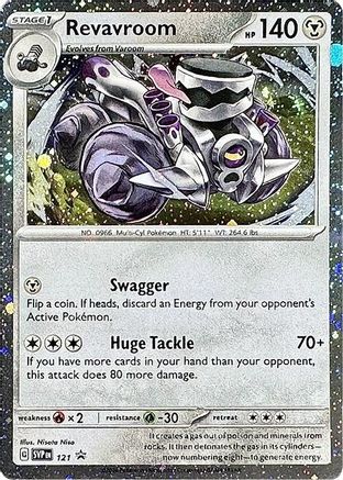 Revavroom (Cosmos Holo) 121 - Holofoil SV Scarlet & Violet Promo Cards