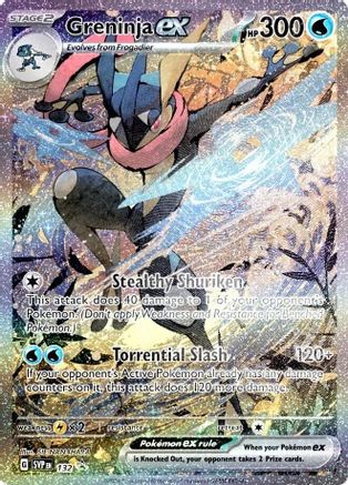 Greninja ex 132 - Holofoil SV Scarlet & Violet Promo Cards