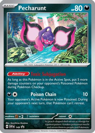 Pecharunt 149 - Holofoil SV Scarlet & Violet Promo Cards