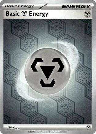 Basic Metal Energy (Reverse Holofoil) 008 - Reverse Holofoil Shrouded Fable