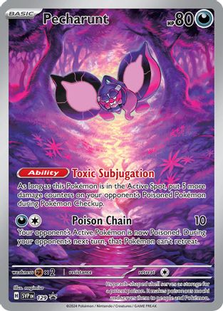 Pecharunt 129 - Holofoil SV Scarlet & Violet Promo Cards