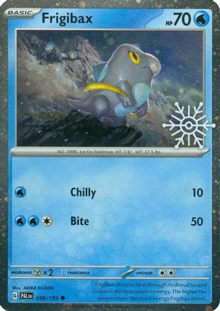 Frigibax (Holiday Calendar) 058/193 - Holofoil Miscellaneous Cards & Products