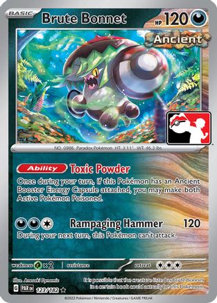 Brute Bonnet 123/182 Prize Pack Series Cards