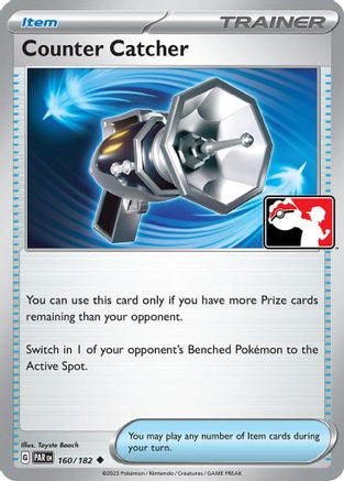 Counter Catcher 160/182 - Holofoil Prize Pack Series Cards