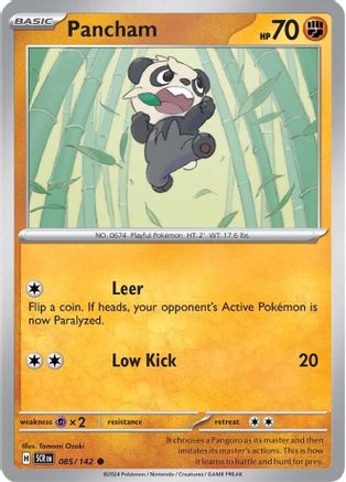 Pancham 085/142 - Reverse Holofoil Stellar Crown - Common