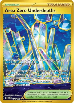 Area Zero Underdepths 174/142 - Holofoil Stellar Crown - Hyper Rare