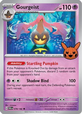 Gourgeist 078/182 Trick or Trade BOOster Bundle 2024
